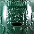 Safavieh Ceramic Chinese Dragon Stool in Green
