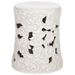 Safavieh Ceramic Garden Stool in White