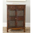 Safavieh Herbert Birch Wood Chest in Dark Brown