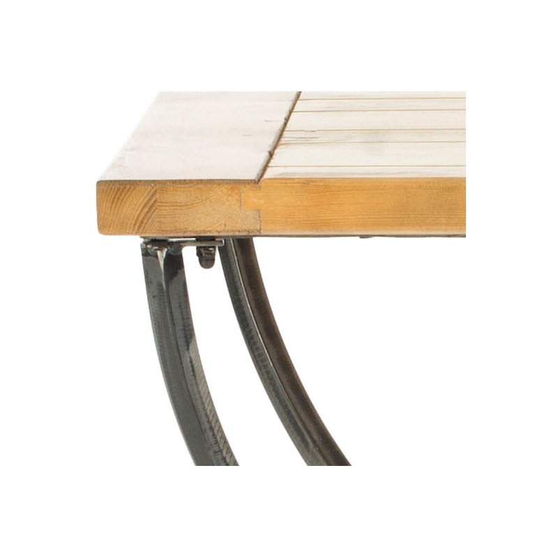 Safavieh Alvin Wood Top End Table in Natural