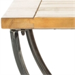 Safavieh Alvin Wood Top End Table in Natural