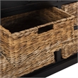 Safavieh Harry Wood Storage Unit in Black