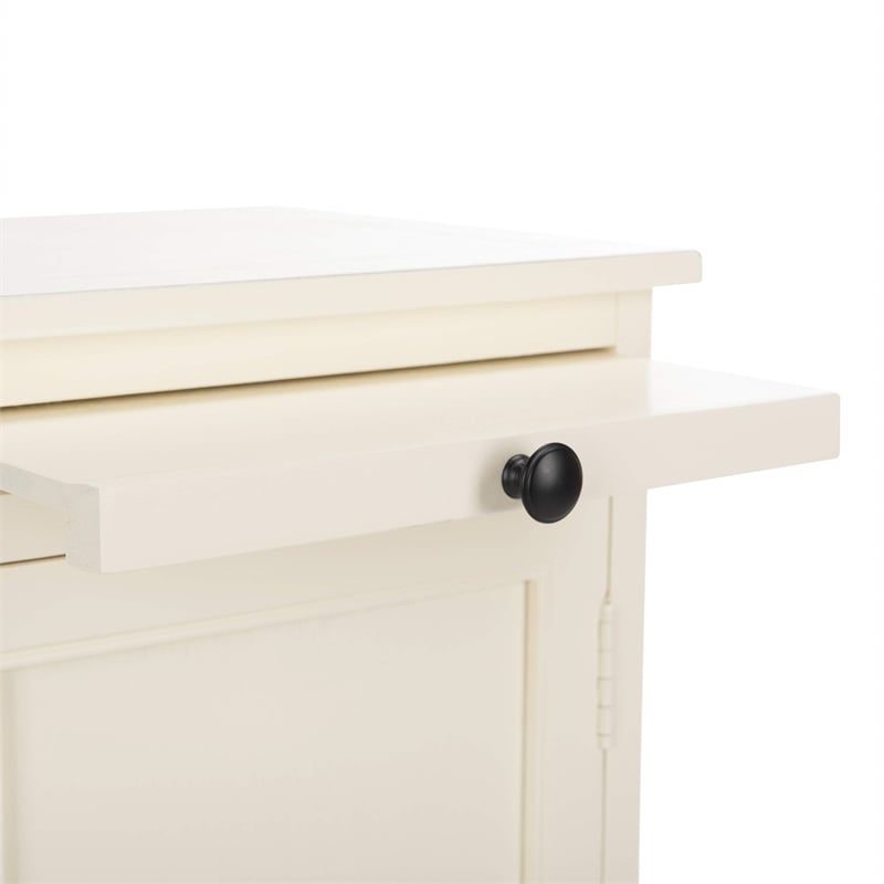 Safavieh Randy Wood Tall Storage Unit in Cream