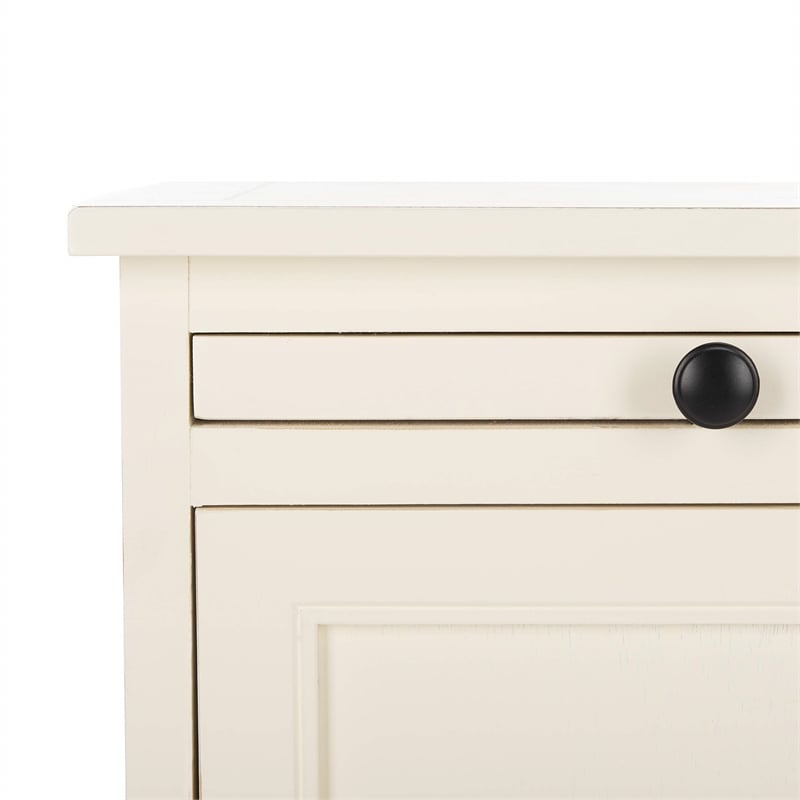 Safavieh Randy Wood Tall Storage Unit in Cream