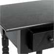 Safavieh Sabrina Wood End Table in Black