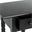 Safavieh Sabrina Wood End Table in Black