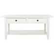 Safavieh Bosco Wood Coffee Table in Cream