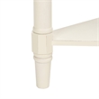 Safavieh Gabe Wood Corner Table in Cream