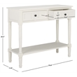 Safavieh Sam Wood Console in Cream