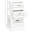 Safavieh Samara Cabinet in Cream