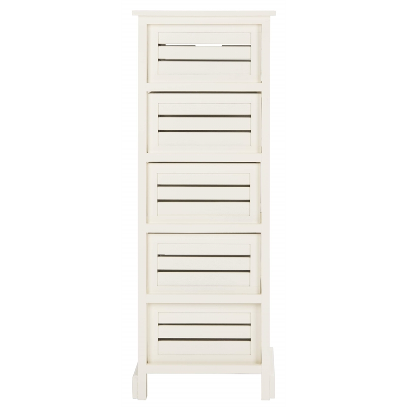 Safavieh Sarina Pine Cabinet in Cream