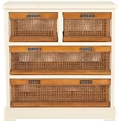 Safavieh Willow Pine 4 Drawer Storage Cabinet in White