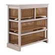 Safavieh Jackson Pine 4 Drawer Storage Unit in Grey