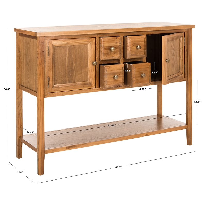 Safavieh Charleston Sideboard in Oak