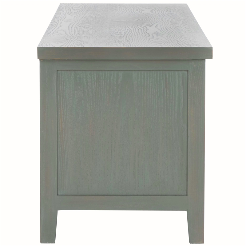 Safavieh Carlston Poplar Wood Bookshelf in White