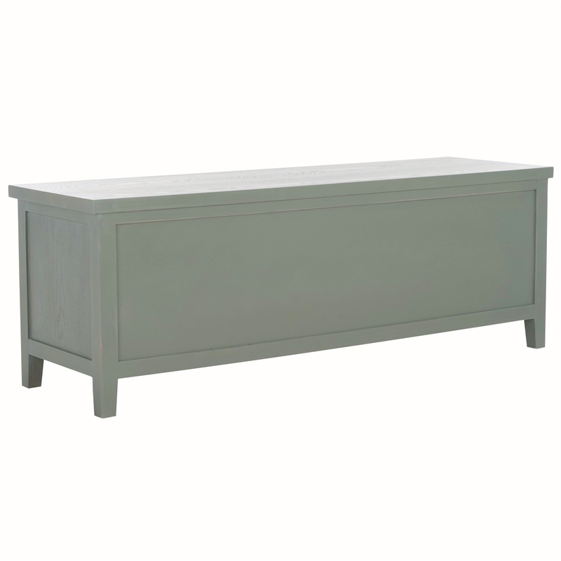 Safavieh Carlston Poplar Wood Bookshelf in White