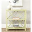 Safavieh Liam Pine Wood Open Bookcase in Grey