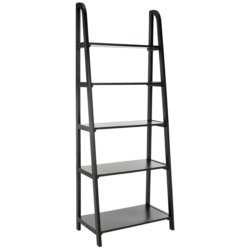 Safavieh Albert Pine Wood Etegere in Black