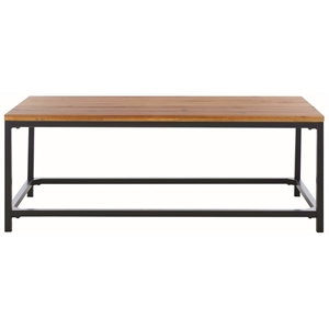 Safavieh Jax Fir Wood Coffee Table in Oak