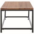 Safavieh Jax Fir Wood Coffee Table in Oak