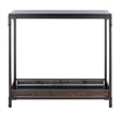 Safavieh Abbie Pine Wood Console in Brown