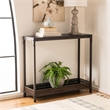 Safavieh Abbie Pine Wood Console in Brown
