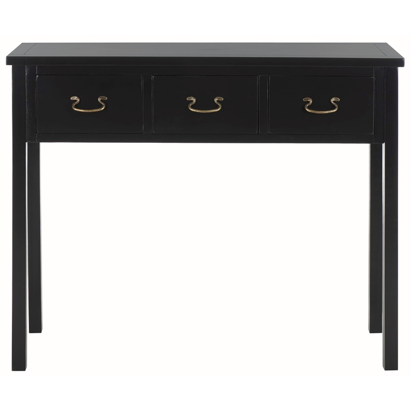 Safavieh Cindy Pine Wood Console in Black