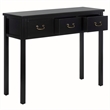 Safavieh Cindy Pine Wood Console in Black