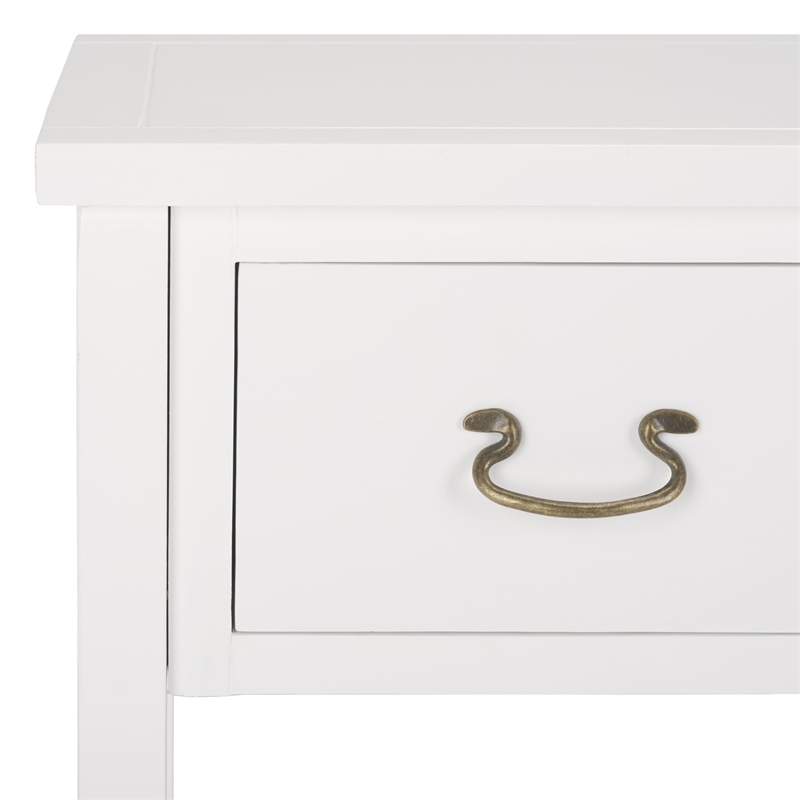 Safavieh Cindy Pine Wood Console in White