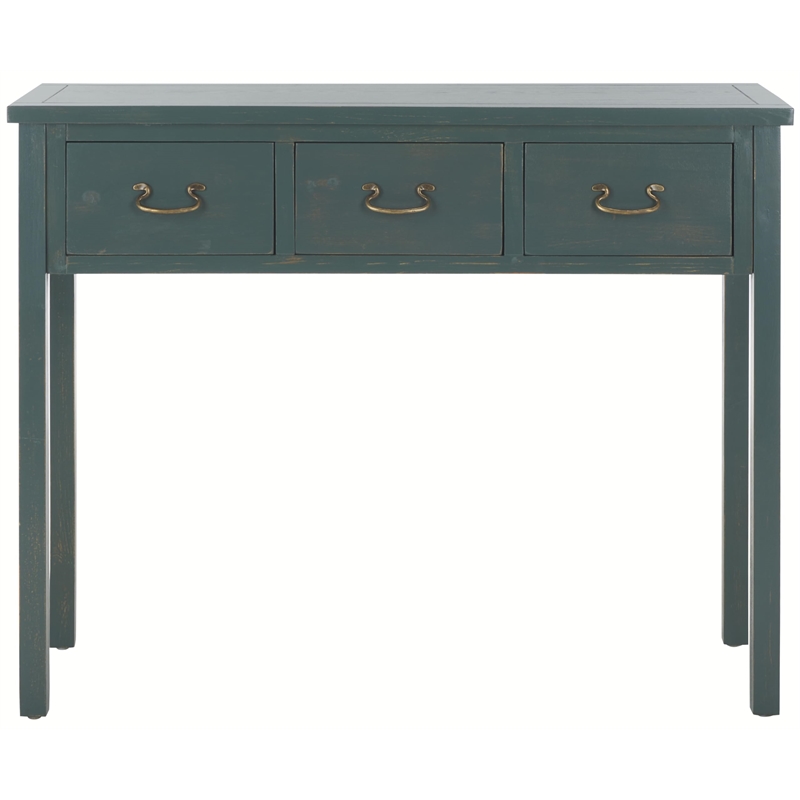 Safavieh Cindy Pine Wood Console in Navy