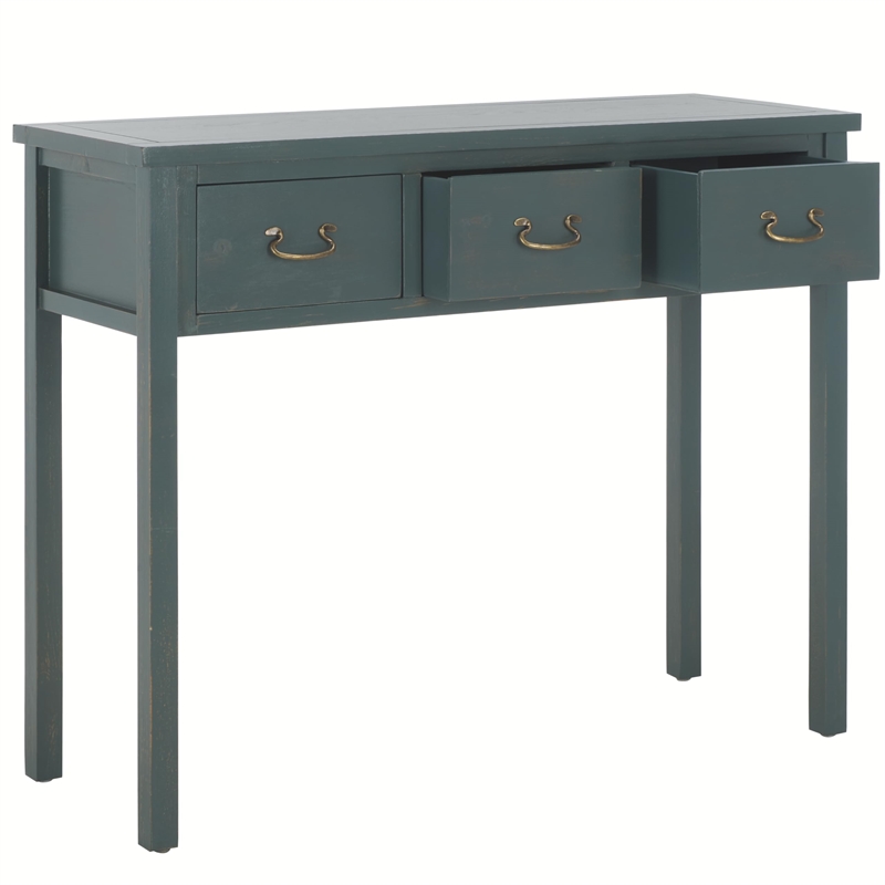 Safavieh Cindy Pine Wood Console in Navy