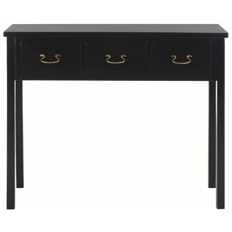 Safavieh Cindy Pine Wood Console in Red
