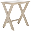 Safavieh Alan Poplar Wood Tray Tables in White Washed