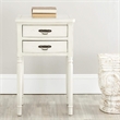 Safavieh Cindy Poplar Wood End Table in White