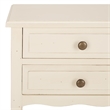 Safavieh Colin Poplar Wood End Table in White