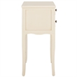 Safavieh Colin Poplar Wood End Table in White