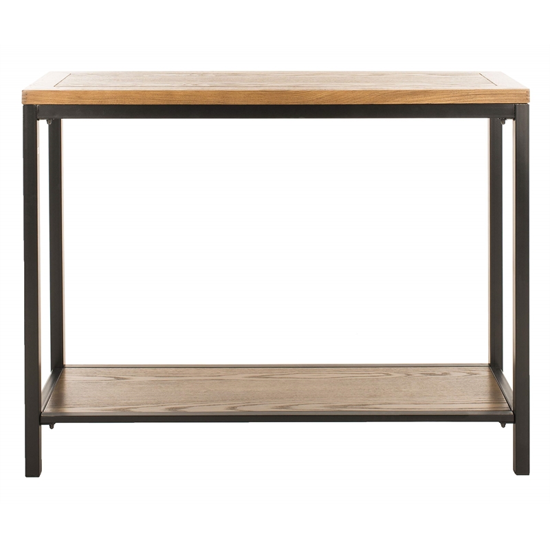 Safavieh Brandon Elm Wood Console in Brown