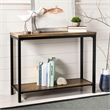 Safavieh Brandon Elm Wood Console in Brown