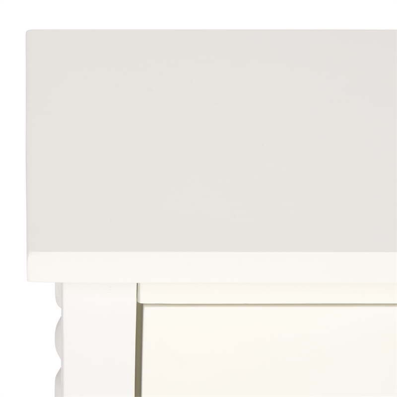 Safavieh Tami Poplar End Table in Off White
