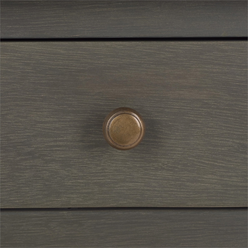 Safavieh Tami Elm Wood End Table in Ash Grey