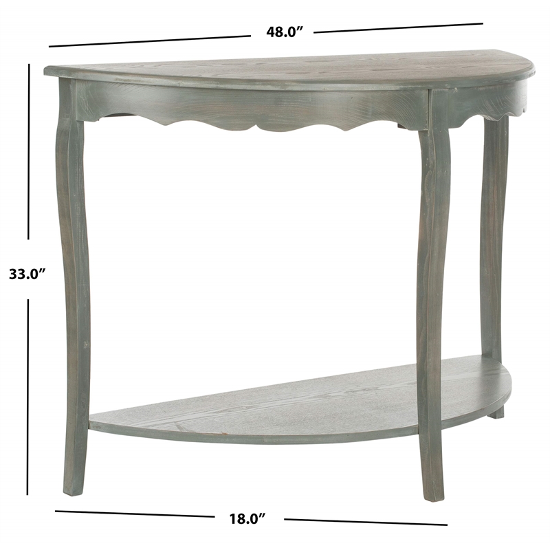 Safavieh Christina Poplar Wood Console in Eggshell