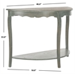 Safavieh Christina Poplar Wood Console in Eggshell