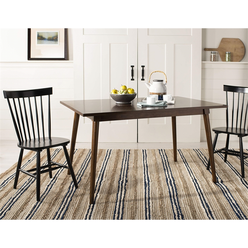 Safavieh Joslyn Oak  Dining Chair in Black (Set Of 2)