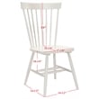 Safavieh Joslyn Oak  Dining Chair in Grey (Set Of 2)