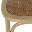 Safavieh Eleanor X Back  Dining Chair in Weathered Oak (Set of 2)