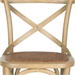 Safavieh Franklin Oak Wood Barstool in Weathered Oak