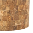 Safavieh Beckham Teak Stool in Brown