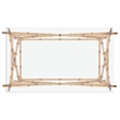 Safavieh Lisa Iron and Glass Accent Table in Gold