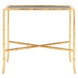 Safavieh Donald Mirror Accent Table in Gold