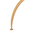 Safavieh Crystal Marble Accent Table in White and Gold